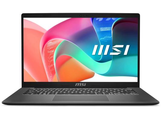 Ноутбук MSI Modern 14 F1MG-499RU Core 5 120U 16Gb SSD512Gb Intel Graphics 14" IPS FHD (1920x1080) Windows 11 Pro grey WiFi BT Cam (9S7-14S111-499)
