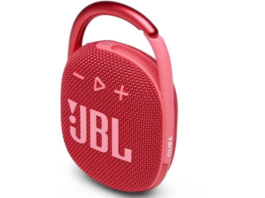 Колонка порт. JBL Clip 4 красный 5W 1.0 BT 15м 500mAh (JBLCLIP4REDAM)