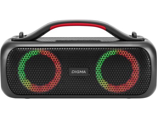 Колонка порт. Digma D-PS1531 черный/черный 40W 2.0 BT 10м 3000mAh (SP1531B)