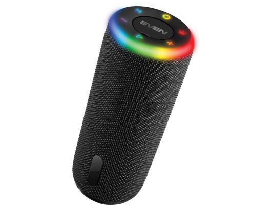 Колонка порт. Sven PS-150 черный 10W 2.0 BT/3.5Jack 1800mAh (SV-022327)