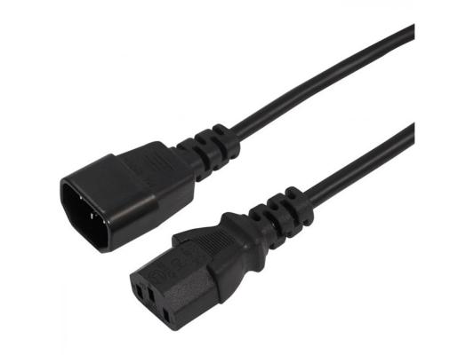 Шнур питания Rexant 11-1161 C13-С14 проводник.:3x0.75мм2 1.5м 220В 6А черный