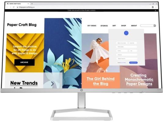 23.8" Монитор HP Series 5 524sf,  1920x1080,  IPS,  100Гц,  1хHDMI,  черный и серебристый [94c17as]