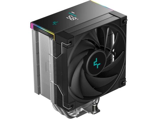 DEEPCOOL AK500S DIGITAL SE LGA20XX/1700/1200/115X/AM5/AM4 (12шт/кор, TDP 240W, PWM, Fan 120mm, 5 тепл. трубок, Copper Base, черный) RET (R-AK500S-BKADMN-GJD)