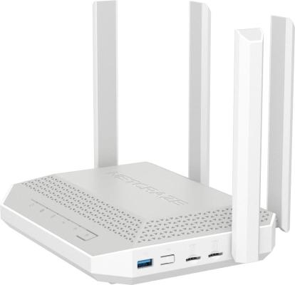 Netcraze Hopper 4G+ (NC-2312) Гигабитный интернет-центр с модемом 4G+, двумя слотами для SIM-карт, Mesh Wi-Fi 6 AX3000