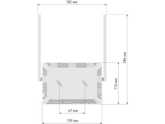 Netcraze Air (NC-1613) Интернет-центр с Mesh Wi-Fi 5 AC1200, 4-портовым Smart-коммутатором