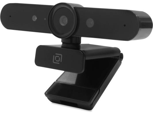 Веб-камера Oklick OK-C031FH,  черный
