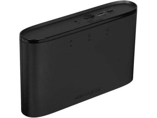 Бесшовный Mesh роутер MERCUSYS MT110,  Wi-Fi 4,  N150,  2.4ГГц, 3G/4G, черный
