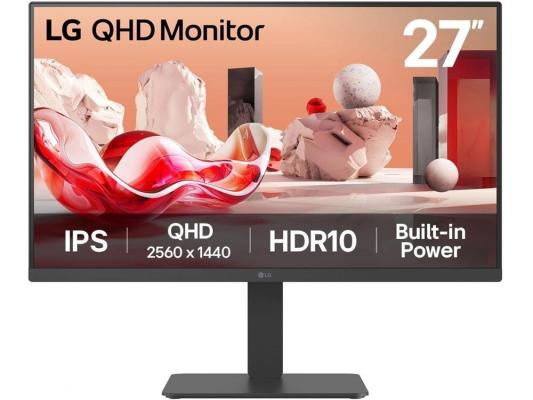 LG 27BA45QB-B,  2560x1440,  IPS,  100Гц,  2хHDMI,  черный [27ba45qb-b.aruz]