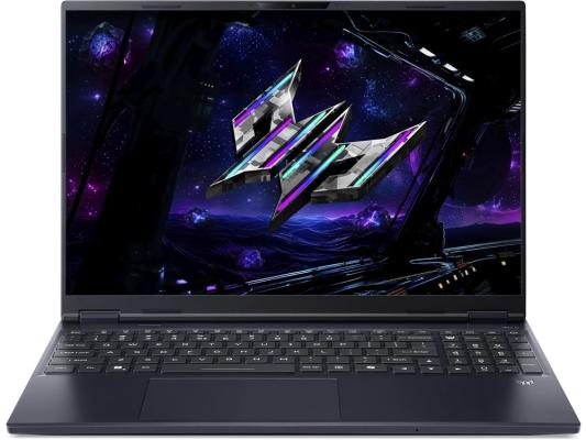 Ноутбук игровой Acer Predator Helios Neo 16S AI PHN16S-71-90EB 16", OLED, Intel Core Ultra 9 275HX 2.7ГГц, 24-ядерный, 32ГБ DDR5, 2ТБ SSD,  NVIDIA GeForce  RTX 5070 для ноутбуков - 8 ГБ, без операционной системы, черный [nh.qzfcd.002]