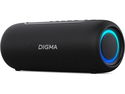 Колонка портативная Digma D-PS1524, 20Вт, черный [ps1524b]