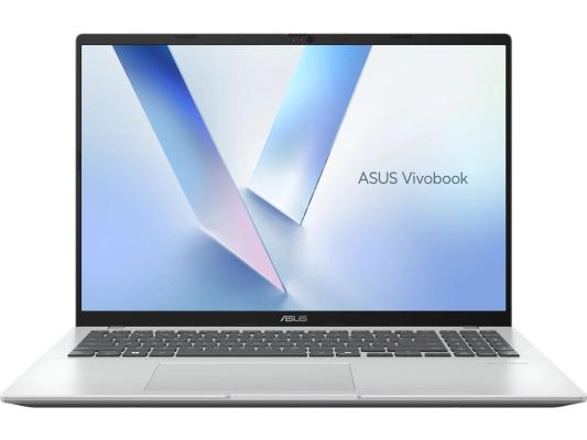 Ноутбук ASUS VivoBook 16 M1607KA-MB151 16", IPS, AMD Ryzen AI 5 330 2ГГц, 4-ядерный, 16ГБ 512ГБ SSD,  AMD Radeon  820M, без операционной системы, серебристый [90nb15f2-m00aa0]