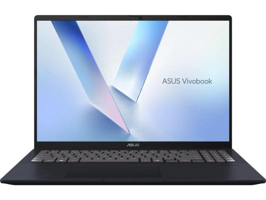 Ноутбук ASUS VivoBook 16 M1607KA-MB189 16", IPS, AMD Ryzen AI 5 330 2ГГц, 4-ядерный, 16ГБ 1ТБ SSD,  AMD Radeon  820M, без операционной системы, синий [90nb15f1-m00cd0]