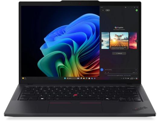 Ноутбук Lenovo ThinkPad T14 G6 14", IPS, Intel Core Ultra 7 255U 1.3ГГц, 12-ядерный, 16ГБ DDR5, 512ГБ SSD,  Intel Graphics, Windows 11 Pro, черный [21qds2d900]