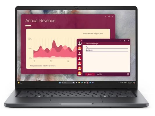 Ноутбук Dell Pro 14 14", WVA, Intel Core 5 120U 1.4ГГц, 10-ядерный, 8ГБ 512ГБ SSD,  Intel Graphics, Linux, серый [pro14-5853]
