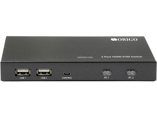 Коммутатор ORIGO OKVM210H 2-Port KVM Switch with HDMI and USB Ports