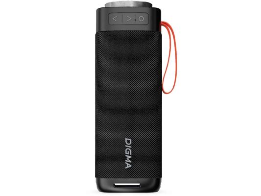 Колонка порт. Digma D-PS1522 черный 60W 2.0 BT 10м 3000mAh (PS1522B)