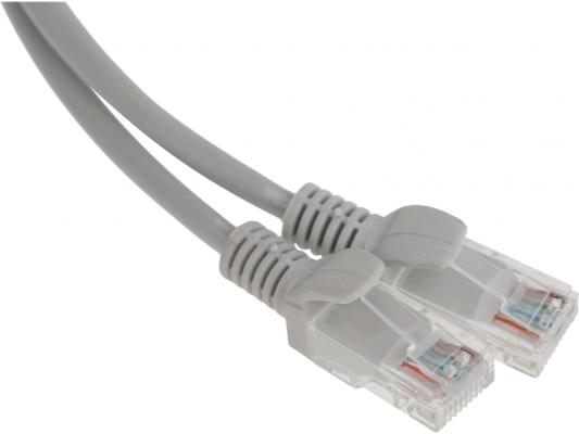 Патч-корд Premier 5-970 1Гбит/с UTP 4 пары cat.5E CCA molded 2м серый RJ-45 (m)-RJ-45 (m)