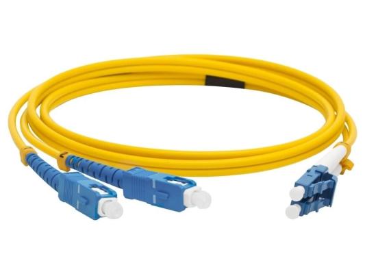 Патч-корд LanMaster 2 9/125 OS1/OS2 2м LSZH желтый [lan-2lc-2sc/su-2.0]
