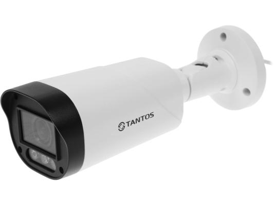 Камера видеонаблюдения аналоговая Tantos TSc-P5HDv 2.8-12мм HD-CVI HD-TVI цв. корп.:белый/черный (00-00157592)