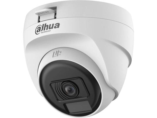Камера видеонаблюдения аналоговая Dahua DH-HAC-T1A21P-U-IL-0280B 2.8-2.8мм HD-CVI HD-TVI цв. корп.:белый