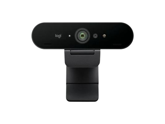 Веб-камера Logitech Brio черный 13Mpix (4096x2160) USB3.0 с микрофоном (960-001723)