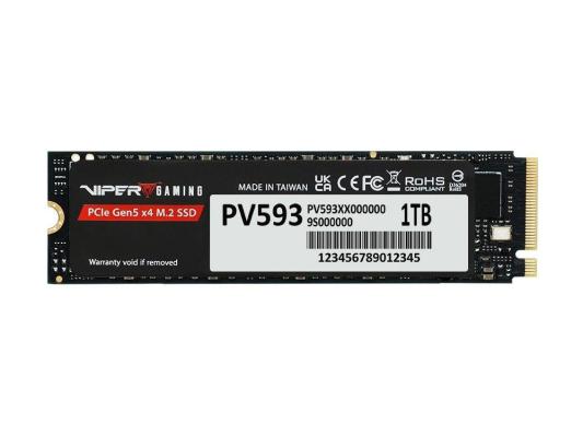 Накопитель SSD Patriot PCIe 5.0 x4 1TB PV593P1TBM28H Viper VP593 M.2 2280