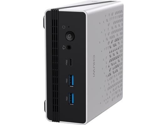 Неттоп Chuwi UBox Ryzen 5 6600H (3.3) 16Gb SSD512Gb 660M Windows 11 Pro 2x2.5GbitEth WiFi BT 90W белый/черный