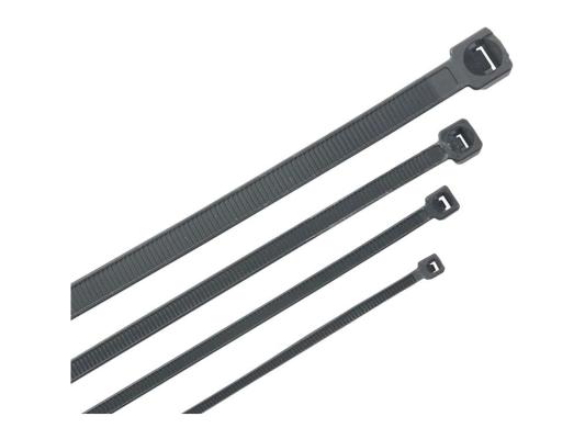 Стяжка ITK HKB-W48-L200 200x4.8мм (упак:100шт) полиамид внешний (-25/+75) черный