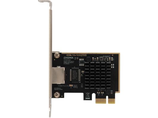 Сетевая карта 2.5G Ethernet Digma DPE12G5-TX PCI Express