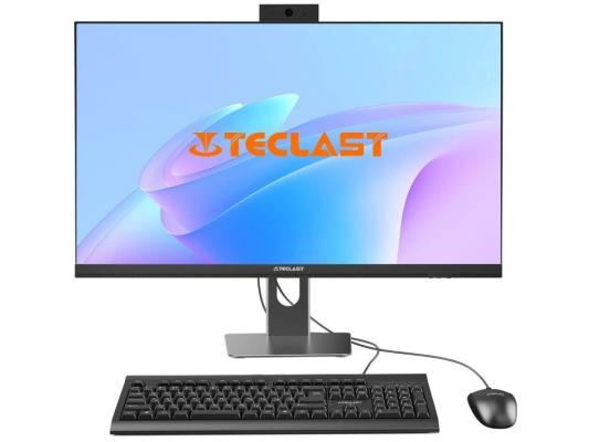 Моноблок Teclast T24 Air 23.8" Full HD i5 14450HX (2.4) 16Gb SSD512Gb Iris Xe CR Windows 11 Pro GbitEth WiFi BT 120W клавиатура мышь Cam черный 1920x1080