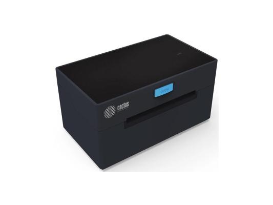 Термопринтер Cactus CS-TP-D420U+держатель (CS-TP-D420U) 203dpi 160мм/с/USB для печ.этик. черный