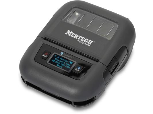 Термопринтер Mertech ALPHA (4596) 203dpi 80мм/с/USB/Wi-Fi/BT для печ.накл. серый