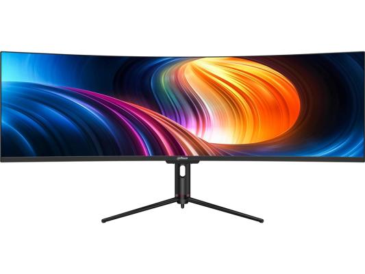 49" Монитор Dahua DHI-LM49-EW410CA,  5120x1440,  VA,  120Гц,  1хHDMI,  1хDP,  изогнутый, черный
