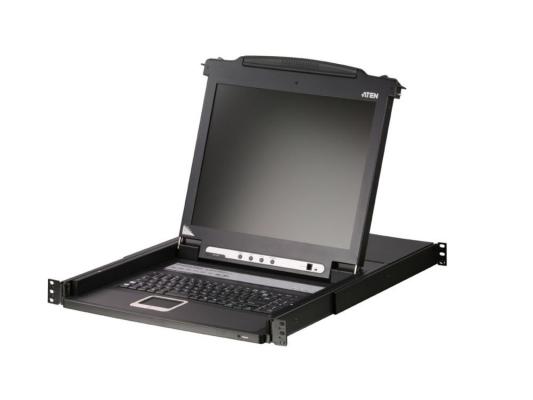 Консоль KVM ATEN CL1000MR 1U LCD 17" CL1000M-ATA-RG