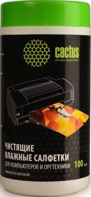 Влажные салфетки Cactus CS-T1002 100 шт