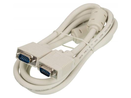 Кабель VGA 1.8м Ningbo CAB016S-06F круглый черный