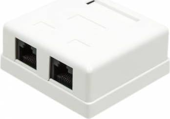 Розетка Lanmaster TWT-SM2-4545-WH 1 А белый