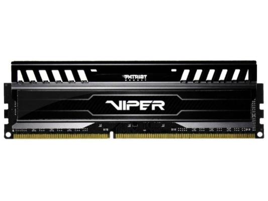 Оперативная память для компьютера 8Gb (1x8Gb) PC3-12800 1600MHz DDR3 DIMM Unbuffered CL10 Patriot PV38G160C0