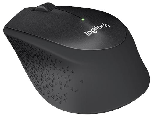 Мышь беспроводная Logitech M330 Silent Plus чёрный USB 910-004909