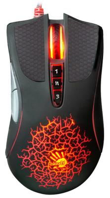 Мышь проводная A4TECH Bloody A90 Blazing черный оптическая игровая USB A90