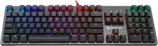 Клавиатура проводная A4TECH B810R USB черный серый