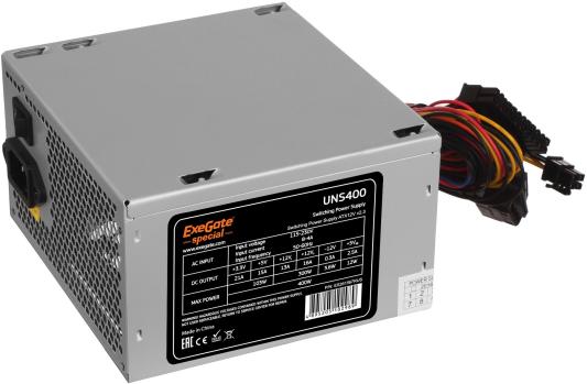 Блок питания ATX 400 Вт Exegate UNS400 ES261567RUS