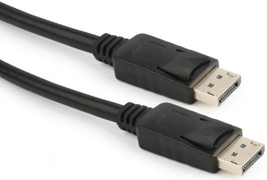 Кабель DisplayPort 3м Gembird CC-DP2-10 круглый черный