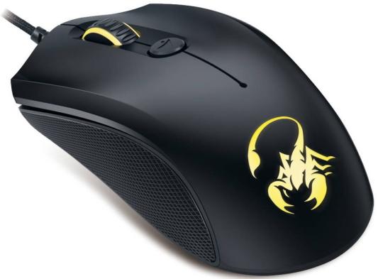 Мышь проводная Genius M6-400 черный USB