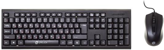 Комплект Oklick 620M черный USB