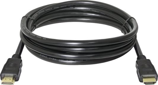 Кабель HDMI 5м Defender 87353 круглый черный