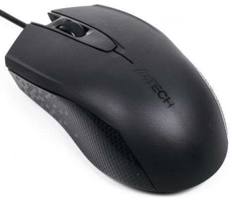 Мышь проводная A4TECH OP-760 чёрный USB