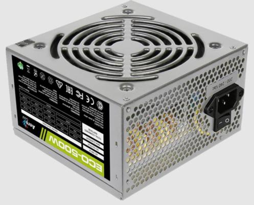 Блок питания ATX 500 Вт Aerocool ECO-500W