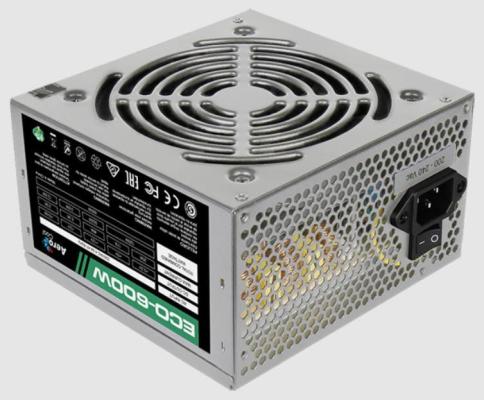 Блок питания ATX 600 Вт Aerocool ECO-600W