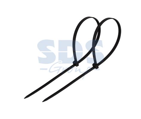 Хомут nylon 150 x 3,6 мм 100 шт чёрный  REXANT